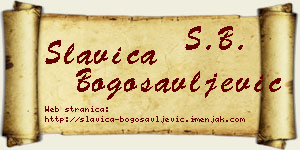 Slavica Bogosavljević vizit kartica